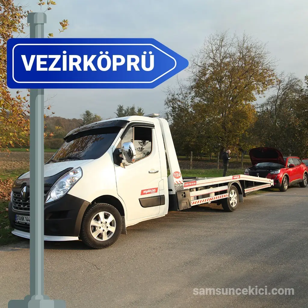 Vezirköprü Oto Çekici – Tarihi İlçede Profesyonel Hizmet